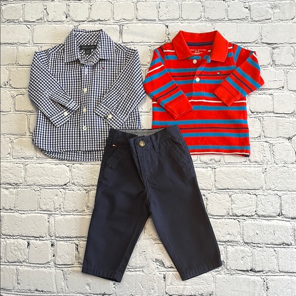 Tommy Hilfiger Baby boy clothing bundle 6-9 months - Picture 1 of 4